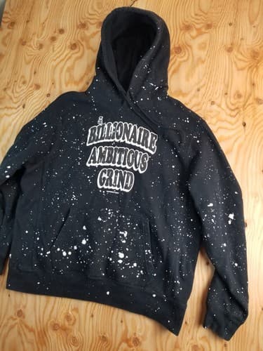 Billionaire Boys Club Ambitious Grind Paint Splatter Sweatshirt Hoodie Mens XXL - Thumbnail 2