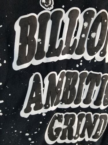 Billionaire Boys Club Ambitious Grind Paint Splatter Sweatshirt Hoodie Mens XXL - Thumbnail 4
