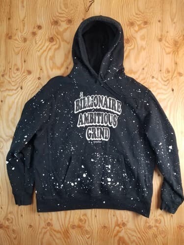 Billionaire Boys Club Ambitious Grind Paint Splatter Sweatshirt Hoodie Mens XXL - Thumbnail 11