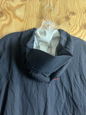 Mammut Rain Jacket Mens L Black Alto Light HS Hooded Dry Tech Windstopper READ - Thumbnail 18