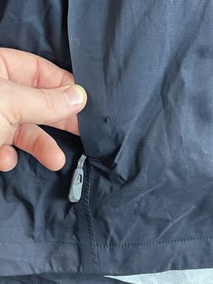 Mammut Rain Jacket Mens L Black Alto Light HS Hooded Dry Tech Windstopper READ - Thumbnail 13