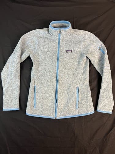 Patagonia Better Sweater Fleece Jacket Woolley Blue XS X Small Full Zip *READ - Image 1