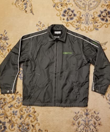 RARE Original Xbox Jacket VTG Made Canada Mens S Boardroom Microsoft Retro Halo - Image 1