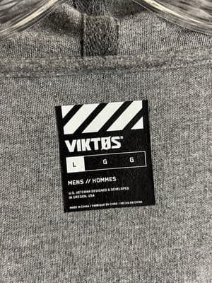 VIKTOS Gunvent Tactical Concealed Carry Relaxed Mens L Fleece Hoodie Sweatshirt - Thumbnail 6