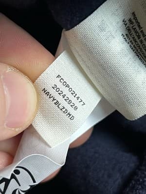 Filson Prospector Embroidered Diamond Logo Hoodie Mens S Navy Blue Sweatshirt - Thumbnail 8