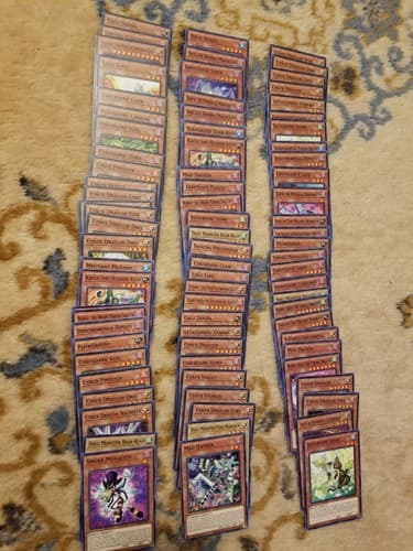 Lot of 190 Yugioh Structure Deck Cards 1st Edition Battle Of Chaos TCG Trading - Thumbnail 7