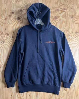 Filson Prospector Embroidered Diamond Logo Hoodie Mens S Navy Blue Sweatshirt - Thumbnail 3