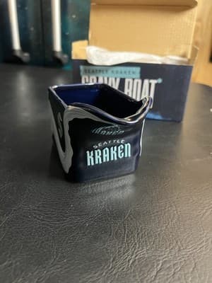 Seattle Kraken NIB Tentacle Gravy Boat Hockey NHL SGA 11/26/25 Thanksgiving 2025 - Thumbnail 3