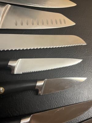 Cangshan L Series 8-Piece Forged German Steel Knife Block Set Chef Santoku READ - Thumbnail 14