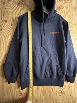 Filson Prospector Embroidered Diamond Logo Hoodie Mens S Navy Blue Sweatshirt - Thumbnail 9