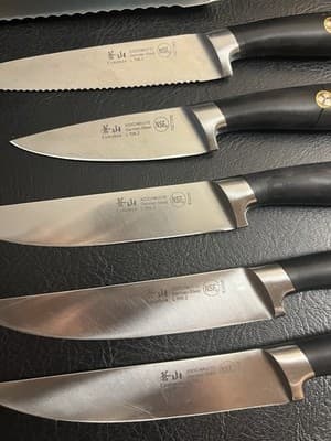 Cangshan L Series 8-Piece Forged German Steel Knife Block Set Chef Santoku READ - Thumbnail 8