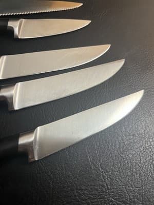 Cangshan L Series 8-Piece Forged German Steel Knife Block Set Chef Santoku READ - Thumbnail 12