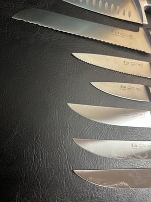 Cangshan L Series 8-Piece Forged German Steel Knife Block Set Chef Santoku READ - Thumbnail 9