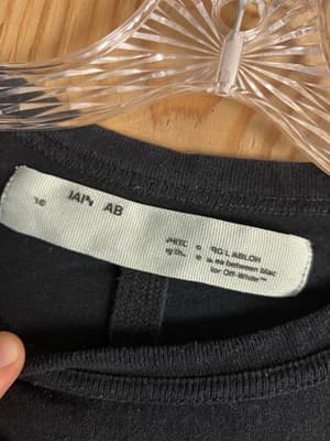 Off White Airport Caution Tape Shirt Mens M Black Operating SRL Virgil Abloh - Thumbnail 5