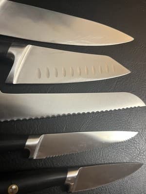 Cangshan L Series 8-Piece Forged German Steel Knife Block Set Chef Santoku READ - Thumbnail 15