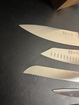 Cangshan L Series 8-Piece Forged German Steel Knife Block Set Chef Santoku READ - Thumbnail 10