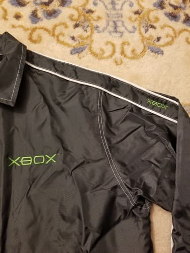RARE Original Xbox Jacket VTG Made Canada Mens S Boardroom Microsoft Retro Halo - Thumbnail 3