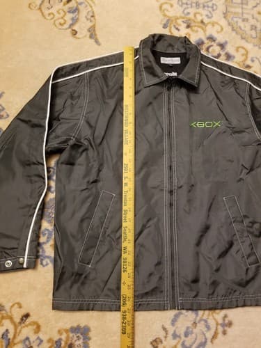 RARE Original Xbox Jacket VTG Made Canada Mens S Boardroom Microsoft Retro Halo - Thumbnail 9
