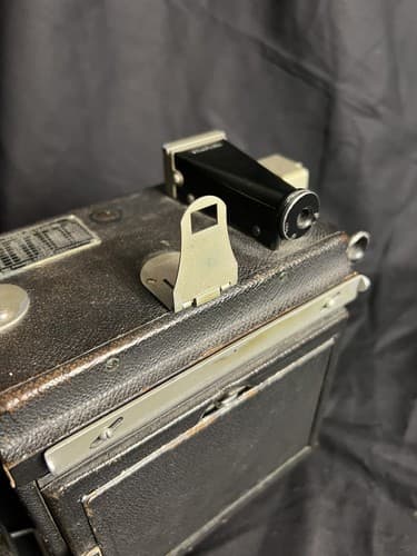 Graflex Speed Graphic 3x4 Schneider Xenar 135mm f4.7 Lens Synchro-Compur Shutter - Thumbnail 11