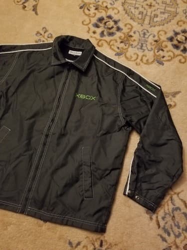 RARE Original Xbox Jacket VTG Made Canada Mens S Boardroom Microsoft Retro Halo - Thumbnail 2