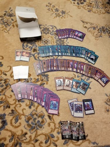 Lot of 190 Yugioh Structure Deck Cards 1st Edition Battle Of Chaos TCG Trading - Image 1