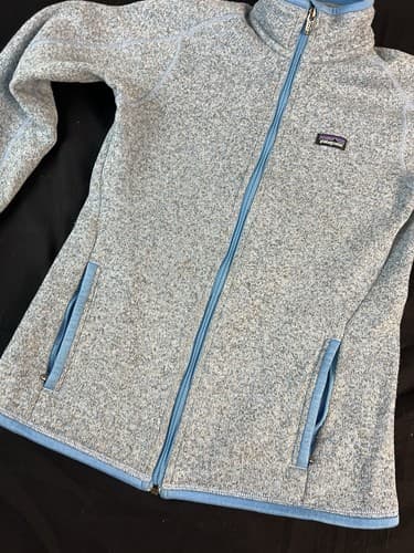 Patagonia Better Sweater Fleece Jacket Woolley Blue XS X Small Full Zip *READ - Thumbnail 9