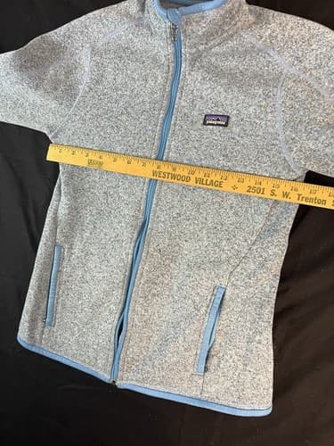 Patagonia Better Sweater Fleece Jacket Woolley Blue XS X Small Full Zip *READ - Thumbnail 11