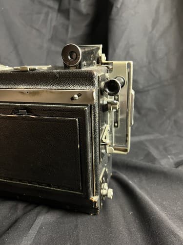 Graflex Speed Graphic 3x4 Schneider Xenar 135mm f4.7 Lens Synchro-Compur Shutter - Thumbnail 16