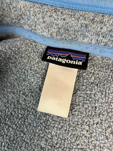 Patagonia Better Sweater Fleece Jacket Woolley Blue XS X Small Full Zip *READ - Thumbnail 5