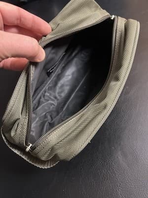 Briggs and Riley Hanging Toiletry Kit (Green) Army Travel Organizer Pouch Bag - Thumbnail 11