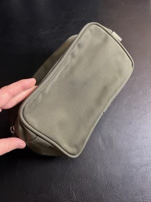 Briggs and Riley Hanging Toiletry Kit (Green) Army Travel Organizer Pouch Bag - Thumbnail 6