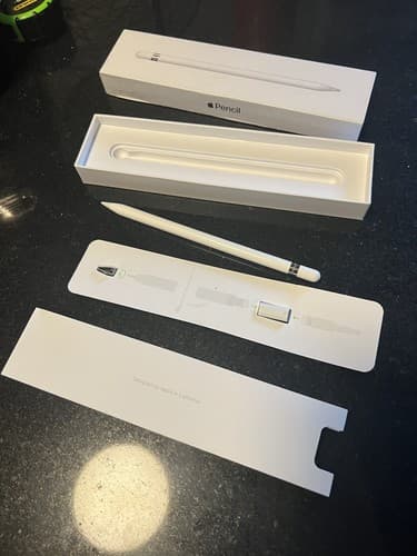 Apple Pencil 1st Gen MK0C2AM/A A1603 Includes Adapter For PARTS Won’t Charge - Thumbnail 2
