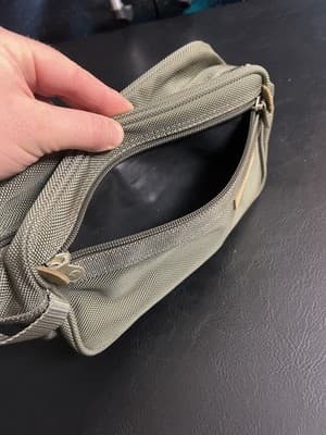 Briggs and Riley Hanging Toiletry Kit (Green) Army Travel Organizer Pouch Bag - Thumbnail 12