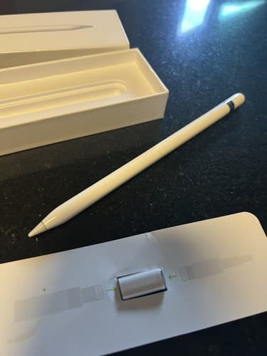 Apple Pencil 1st Gen MK0C2AM/A A1603 Includes Adapter For PARTS Won’t Charge - Thumbnail 4