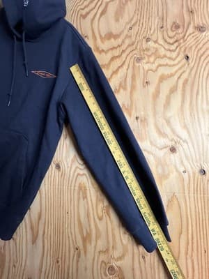 Filson Prospector Embroidered Diamond Logo Hoodie Mens S Navy Blue Sweatshirt - Thumbnail 11