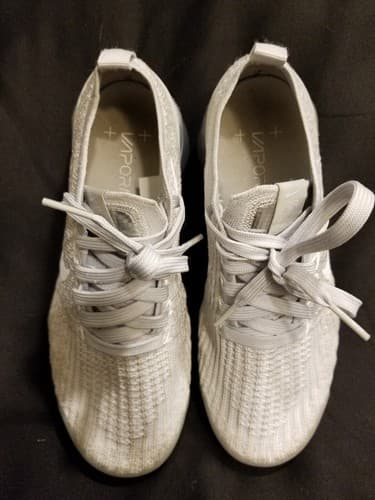 Nike Women’s Air VaporMax Flyinit Pure Platinum Athletic Running Shoes Size 6.5 - Thumbnail 13