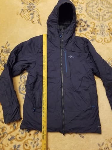 RAB Xenair Alpine Active Insulated Jacket Hoody Men's Medium M Navy Blue *READ* - Thumbnail 13