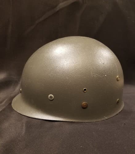 Vintage Austrian M1 Plastic Helmet VTG Liner Army Military Antique Hard Hat WW2 - Image 1