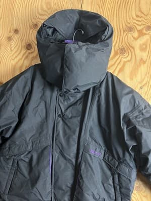 VTG Marmot 700 Goose Down Puffer Goretex Ski Jacket Hoody Mens L Black Coat - Thumbnail 16