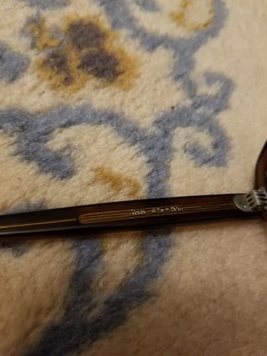 USS Vintage Eyeglasses Frames Brown Plastic Nerd Dork 50 22 4.5 to 5.75 Army - Thumbnail 6