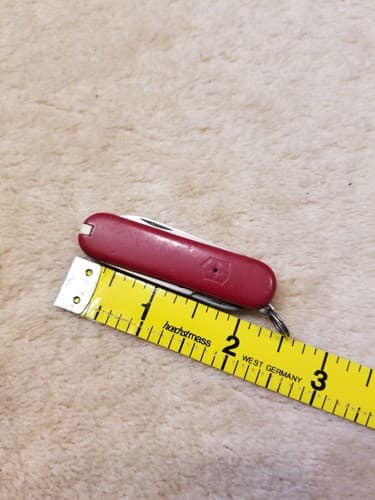 Victorinox Classic SD Swiss Army Knife 58mm Red 5 Piece Mini Pocket Blade - Thumbnail 14