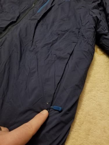 RAB Xenair Alpine Active Insulated Jacket Hoody Men's Medium M Navy Blue *READ* - Thumbnail 5