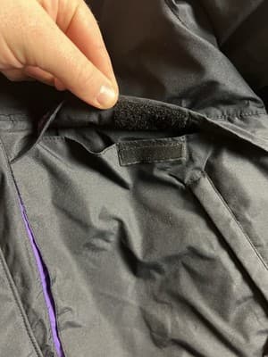 VTG Marmot 700 Goose Down Puffer Goretex Ski Jacket Hoody Mens L Black Coat - Thumbnail 20