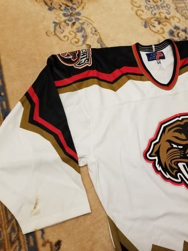 RARE SP PRO WCHL TACOMA SABERCATS TEAM SIGNED AUTOGRAPH HOCKEY JERSEY SIZE 54 XL - Thumbnail 11