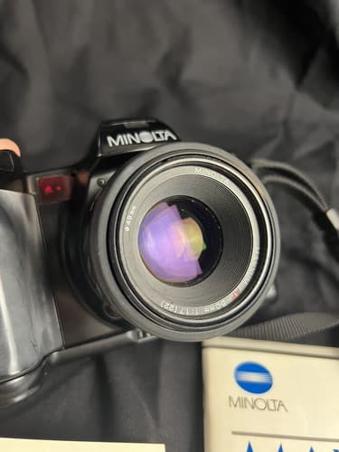 Minolta 7000i Maxxum Camera 50mm Lens AF Untested For Parts As Is - Thumbnail 2