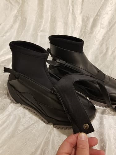 Guillermo Bravo Future Standard Military Boots Black Chelsea Womens 9.5 /EU 41 - Thumbnail 3