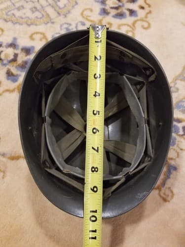 Vintage Austrian M1 Plastic Helmet VTG Liner Army Military Antique Hard Hat WW2 - Thumbnail 10