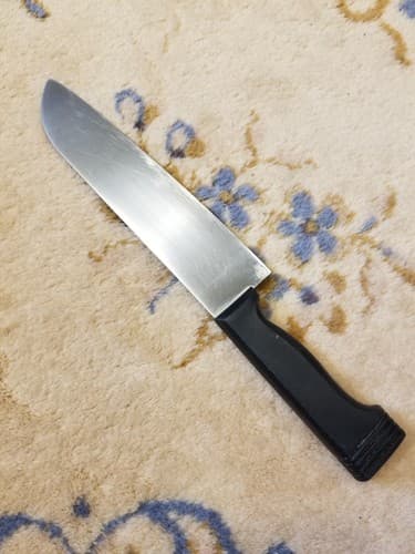 Sumikama Chef Knife Floral Japan Pattern Stainless Steel 8" Flowers Blade - Thumbnail 6