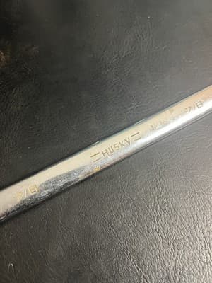 VTG Husky USA 7/8" 12PT Long COMBINATION Wrench Full Polish 37028 SAE - Thumbnail 2