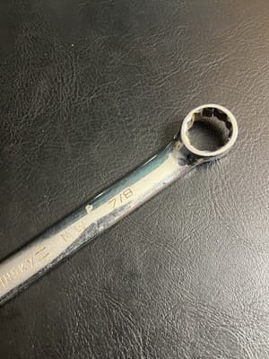 VTG Husky USA 7/8" 12PT Long COMBINATION Wrench Full Polish 37028 SAE - Thumbnail 4